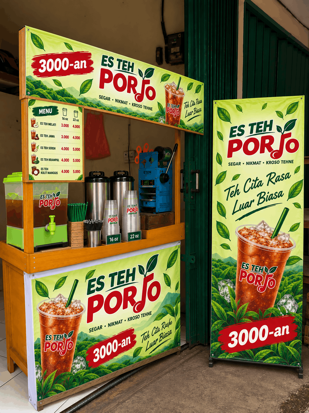 Foto stand Es Teh Porjo